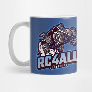 RC4all light blue front and back Mug